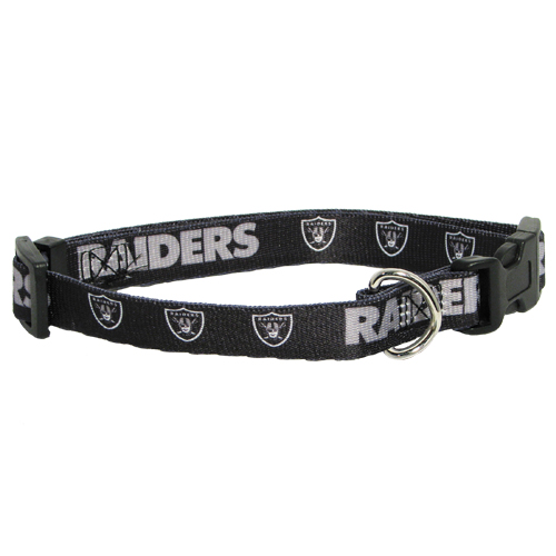 Oakland Raiders Dog Collar - Small