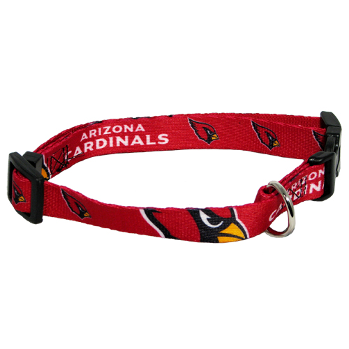 Arizona Cardinals Dog Collar - Small