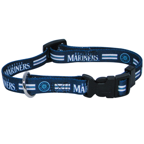 Seattle Mariners Dog Collar - Large