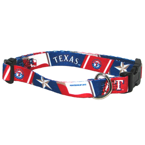 Texas Rangers Dog Collar - Small