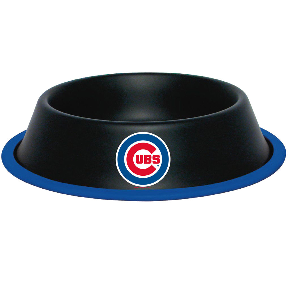 10 x 2 CHICAGO CUBS-PET BOWL DESG