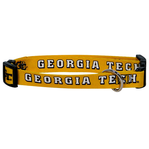 Georgia Tech Dog Collar - Large