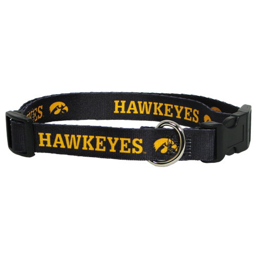 Iowa Hawkeyes Dog Collar - Medium