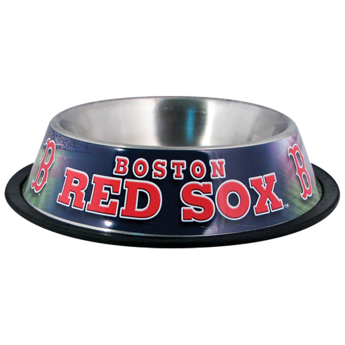 10 x 2 BOSTON RED SOX-PET BOWL DESG