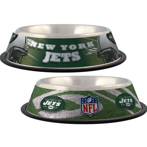 30 x 2 NY JETS-PET BOWL DESIGN