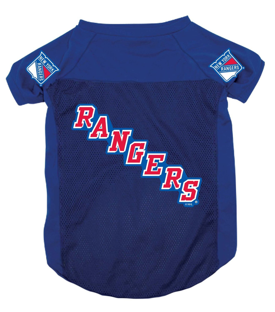 New York Rangers Dog Jersey - Xtra Large