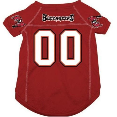Tampa Bay Buccaneers Dog Jersey - Xtra Large