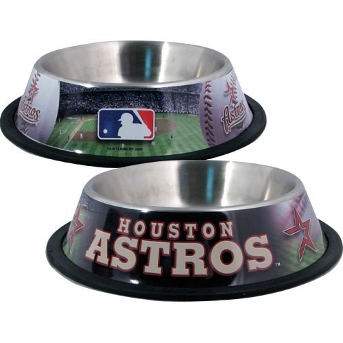 10 x 2 HOUSTON ASTROS-PET BOWL DESG