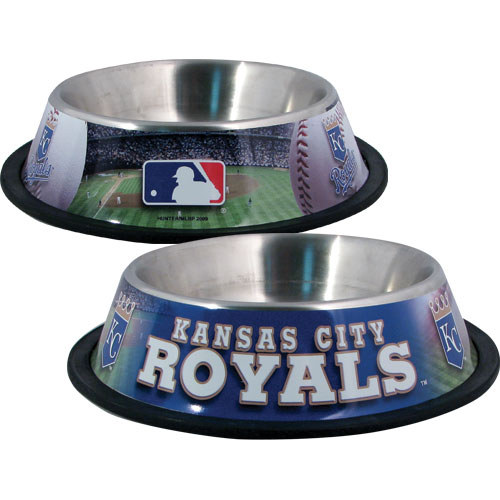 10 x 2 KAN CITY ROYALS-PET BOWL DESG