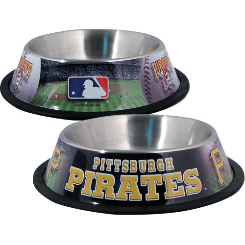 10 x 2 PITTS PIRATES-PET BOWL DESG