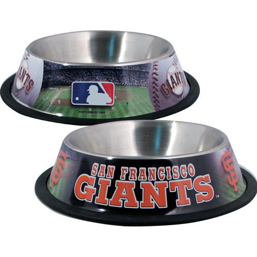 10 x 2 SAN FRAN GIANTS-PET BOWL DESG