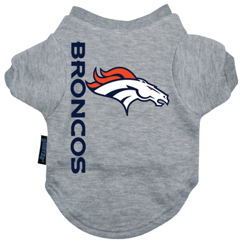 Denver Broncos Dog Tee Shirt - Xtra Large