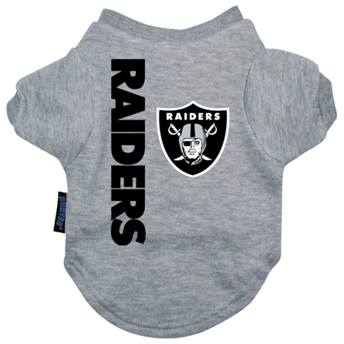 Oakland Raiders Dog Tee Shirt - Medium