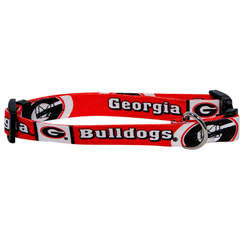 Georgia Bulldogs Dog Collar - Medium