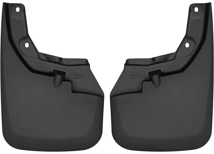 16-17 TACOMA CUSTOM MOLDED FRONT MUD GUARDS BLACK