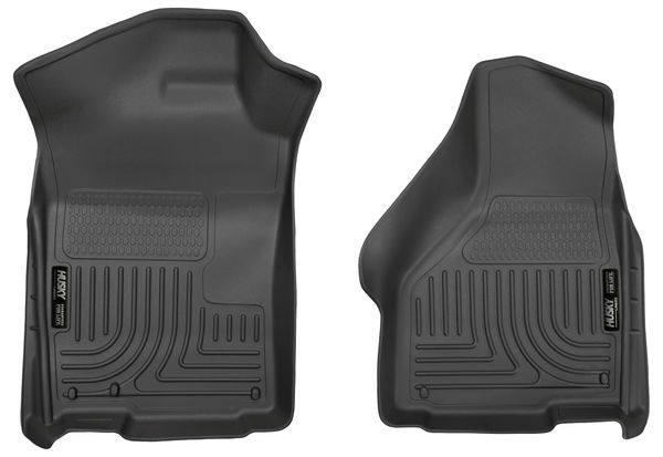 02-15 RAM 1500/03-15 RAM 2500/3500 QUAD/STD CAB WEATHERBEATER FRONT FLOOR LINERS BLACK