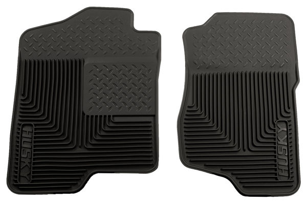 CHEVY/GMC/CADILLAC/UNIVERSAL FRONT FLOOR MATS BLACK