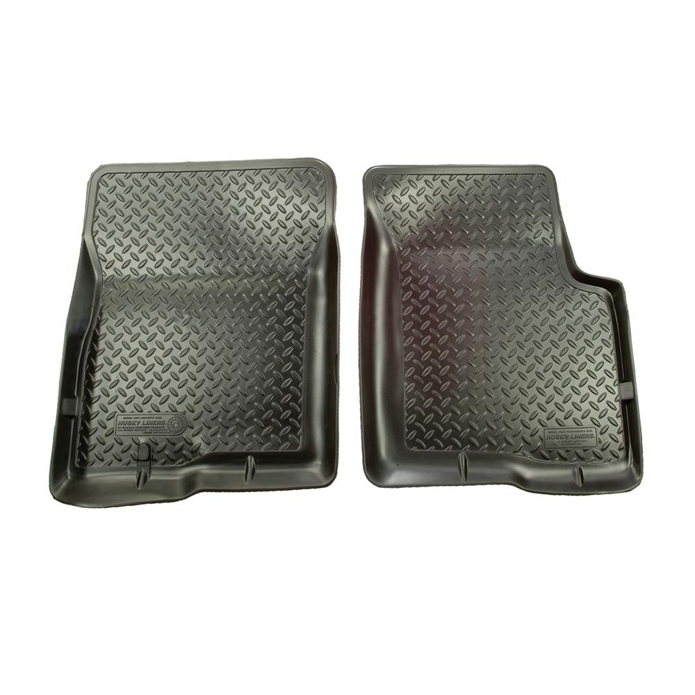 97-14 FORD VAN ECONOLINE/FULL SIZEFRONT FLOOR LINER BLACK