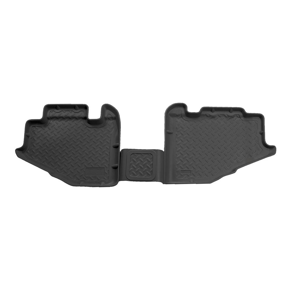 97-06 WRANGLER 2ND SEAT FLOOR LINERS BLK