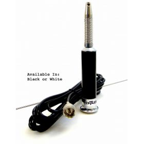 46" Roof Mount Antenna W/ Spring (Black)