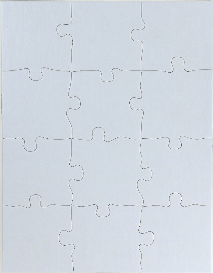 Blank Puzzles 8.5inx11in Standard 12
