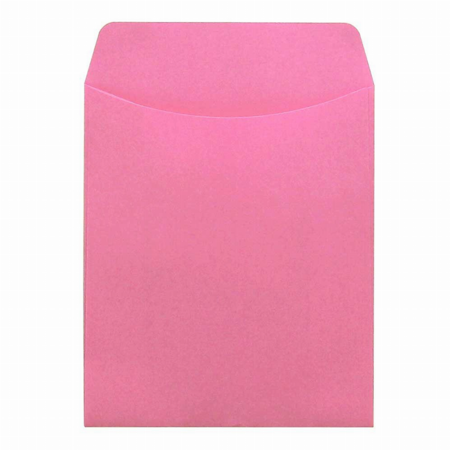 Bright Library Pockets - 3.5inx5in Electric Pink