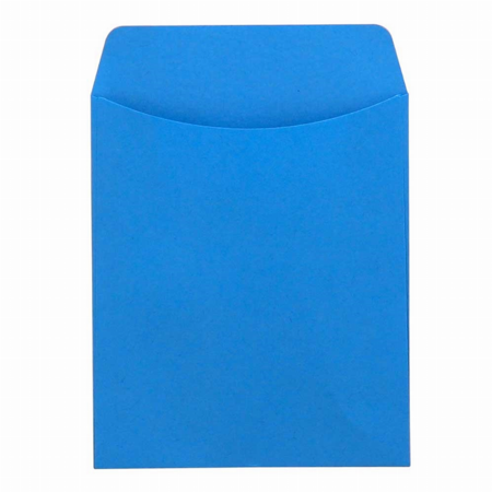 Bright Library Pockets - 3.5inx5in Light Blue