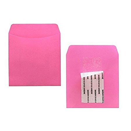 Bright Pressure Sensitive Pockets - 3.5inx5in Electric Pink