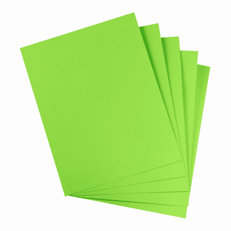 Bright Sheets - 8.5inx11in Electric Lime