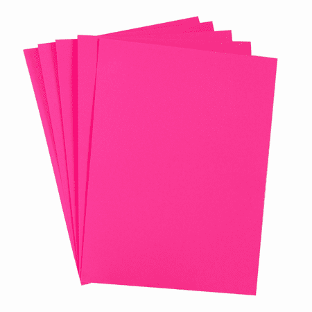 Bright Sheets - 8.5inx11in Raspberry