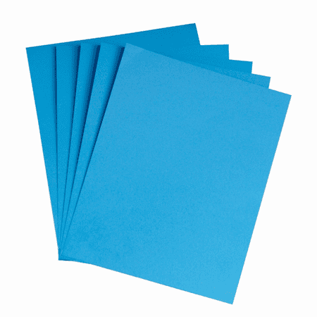 Bright Tag -  8.5inx11in Light Blue