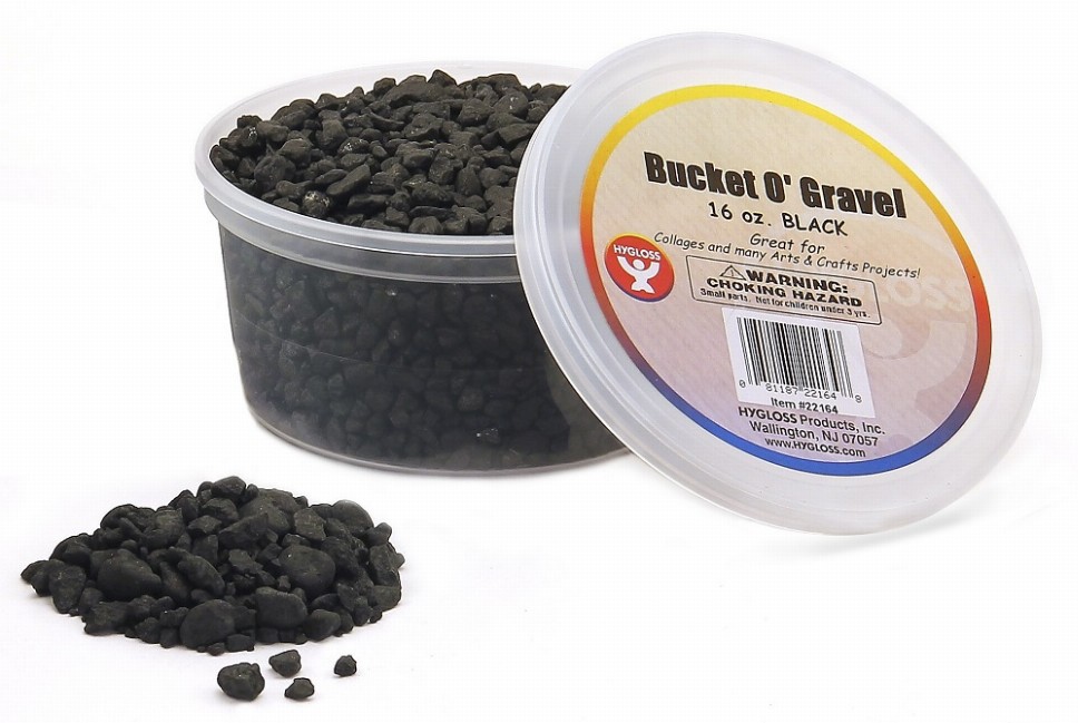 Bucket O' Gravel - 16oz  Black