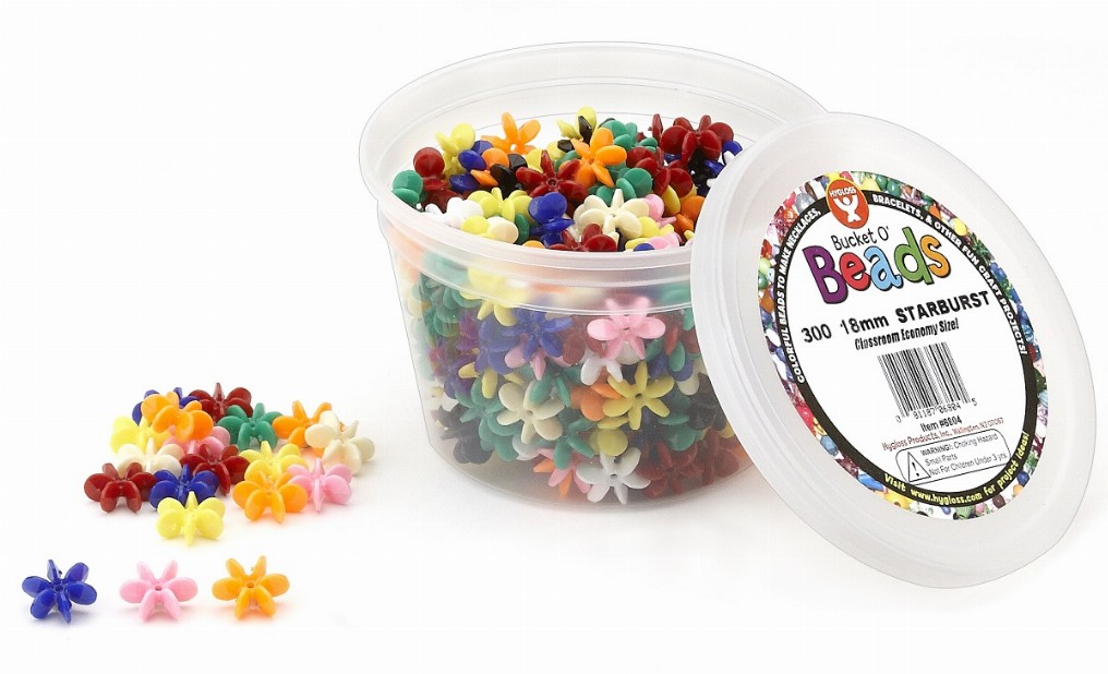 Bucket O'Beads Class Economy - 300 starburst