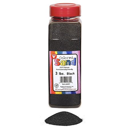 Colored Sand - 3lb  Black