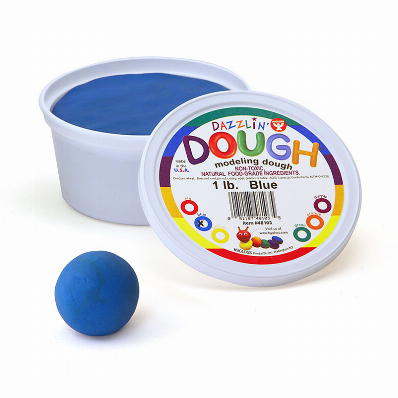 Dazzlin' Dough - 1 lbBlueScented