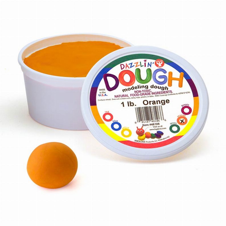 Dazzlin' Dough - 1 lbOrangeScented