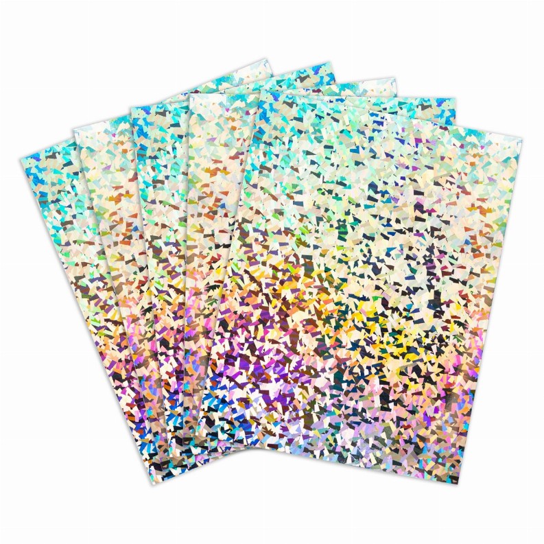Holographic Card Stock - 8.5inx11inSilverMenagerie
