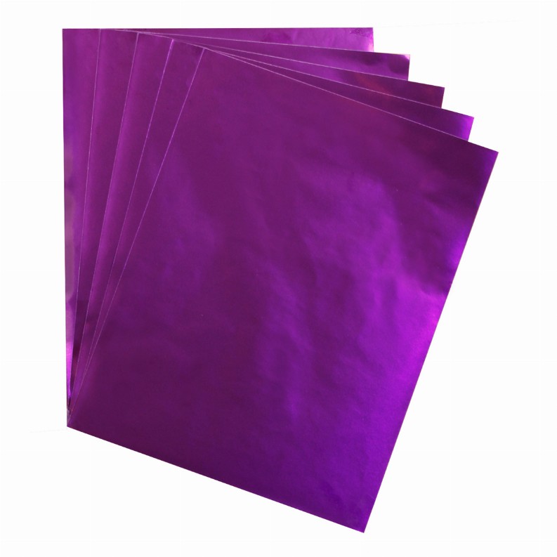 Metallic Paper 8.5inx11in Purple 