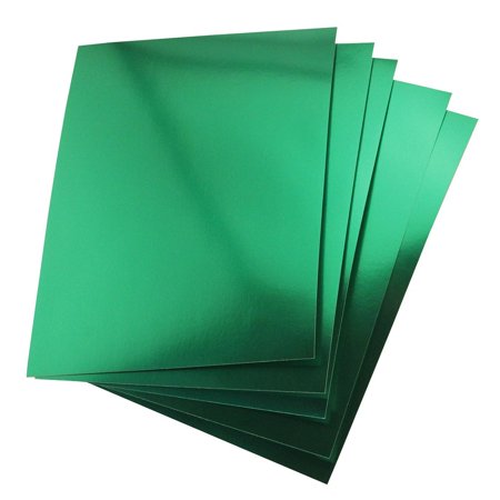 Metallic Poster Board - 8.5inx11in  Green