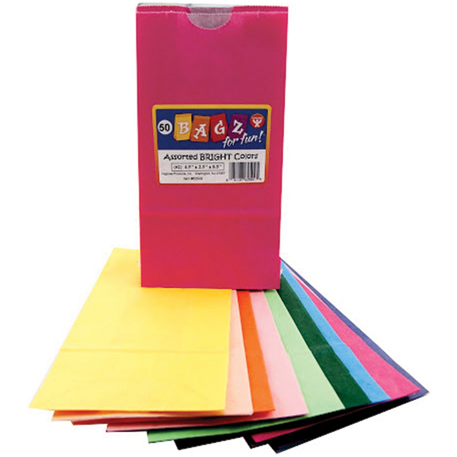 Paper Bags -  #2 Assorted colors