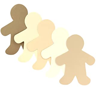People Paper Cut Outs - Culturally Diverse Family - 2inMiniCardstock