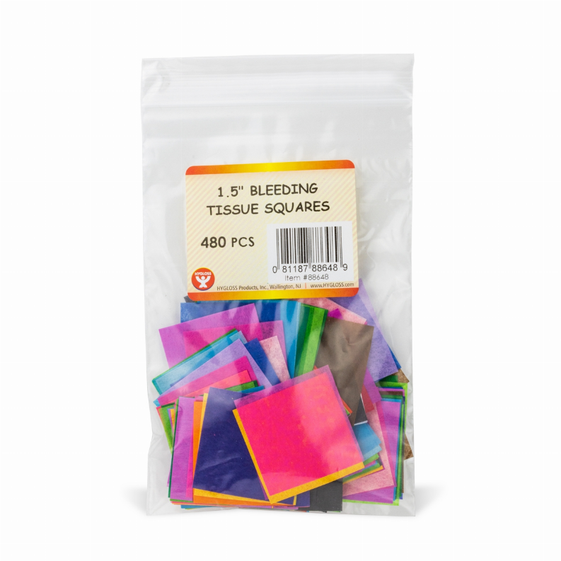Squares - 1.5inBleeding Tissue