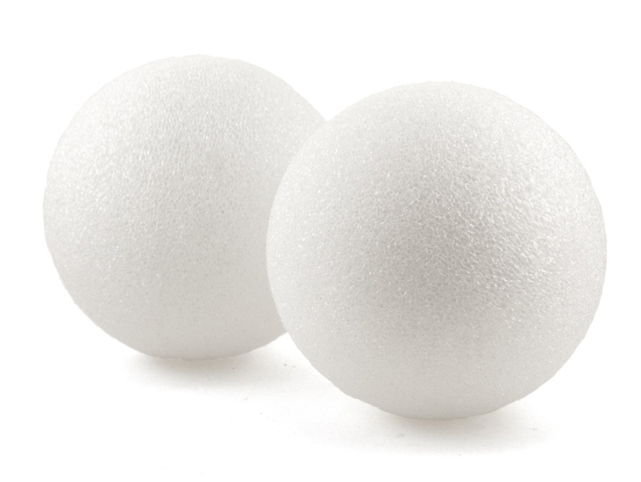 Styrofoam Pack - 6inBallsBulk Pack