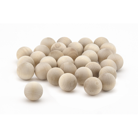 Wood Balls - 1 1/4in