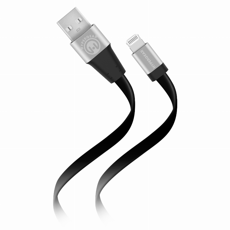  Flexi USB to Lightning Flat Cable 6ft