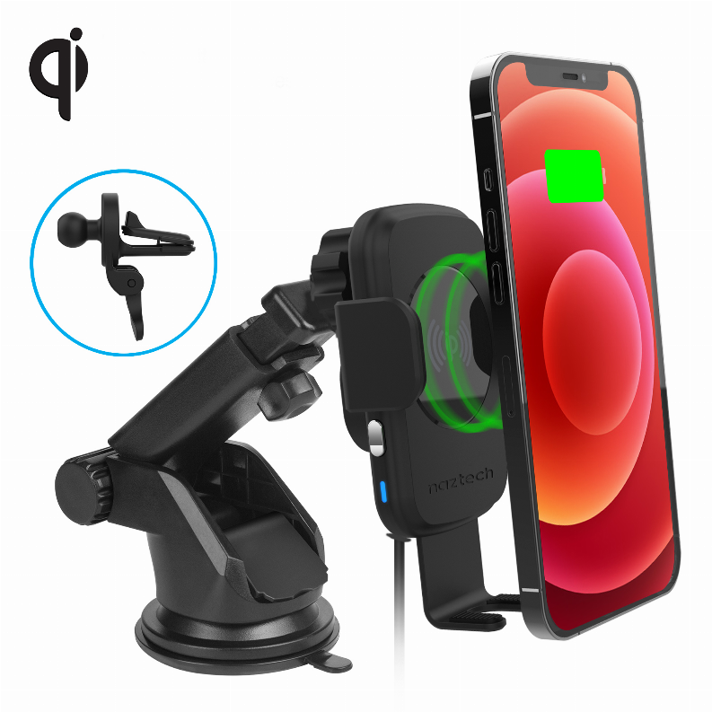  Smart Grip Wireless Charging Car Mount