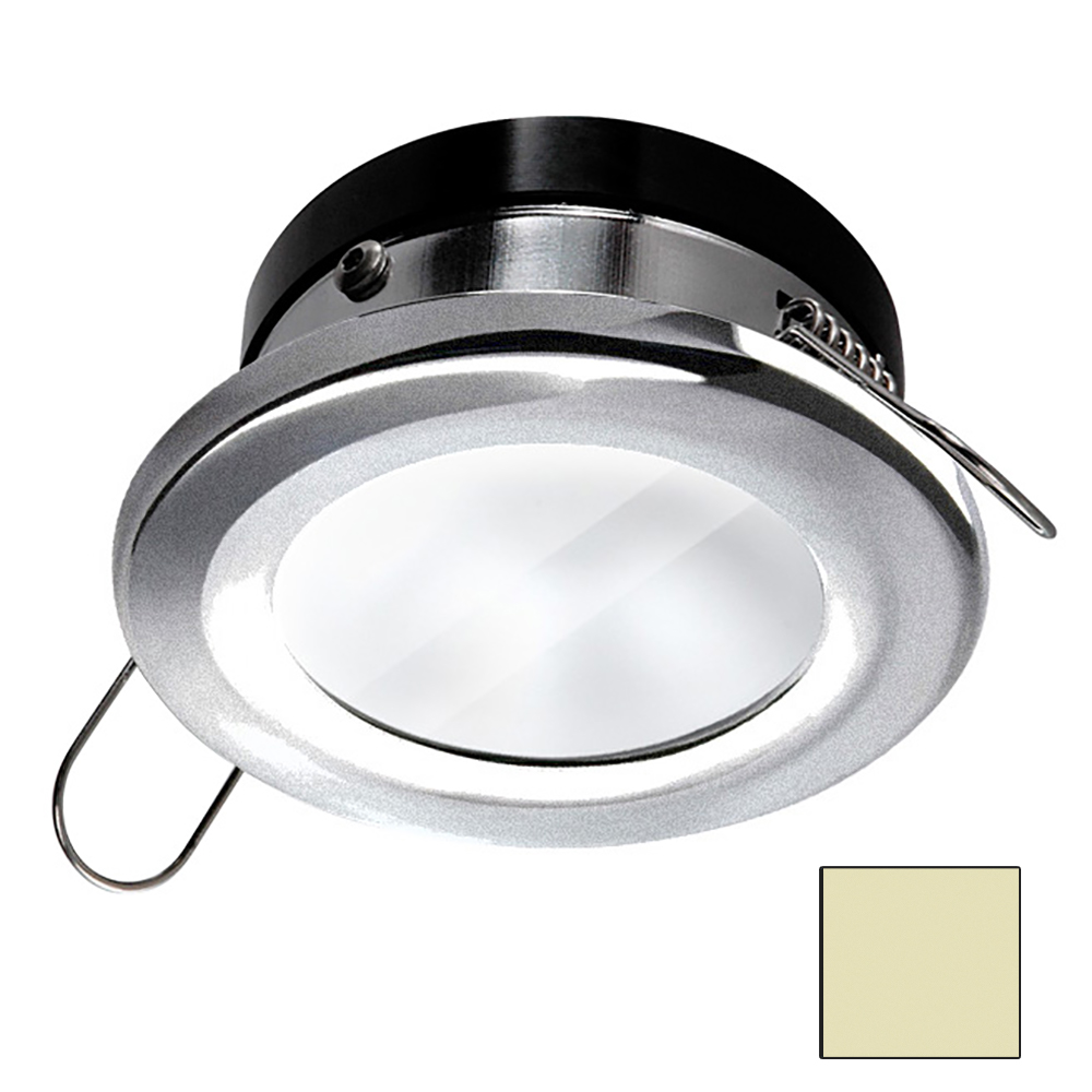 i2Systems Apeiron A1110Z Spring Mount Light - Round - Warm White - Brushed Nickel Finish