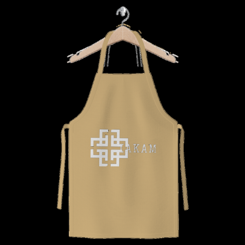 KAM S9 Premium Jersey Apron      Natural