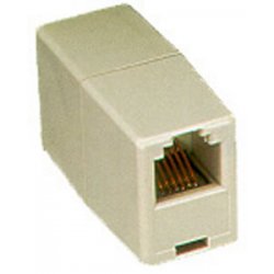 Modular Coupler Voice 8P8C Keyed Pin 1-1