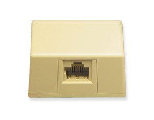 Surface Mount Jack 8P8C Ivory